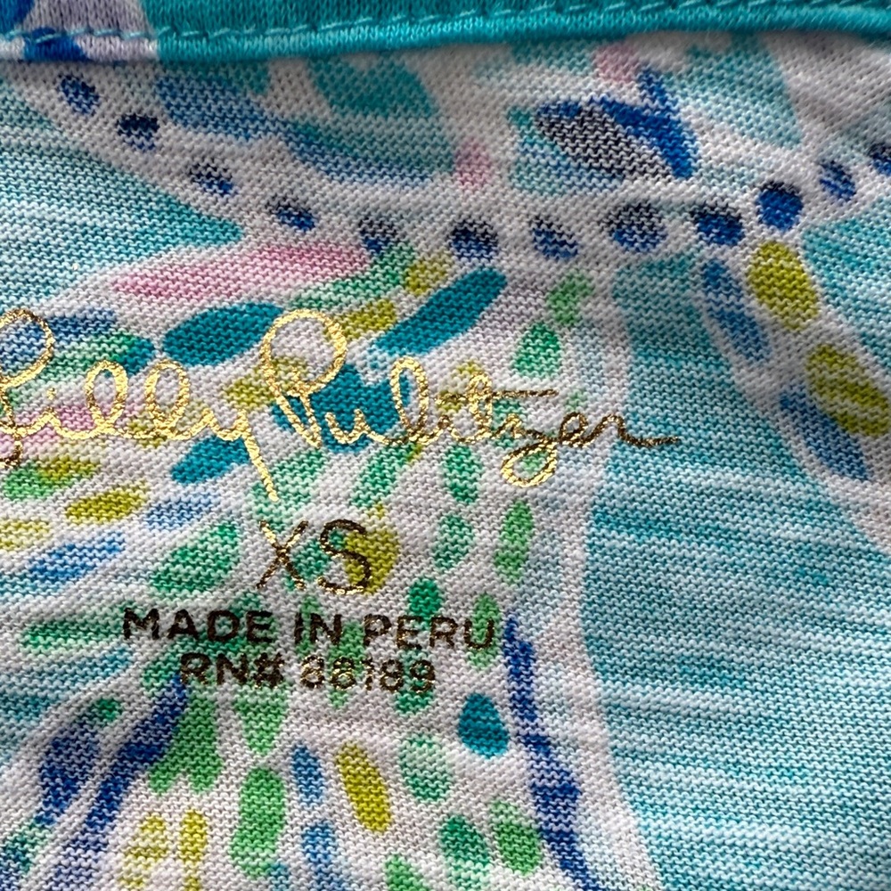 🌸 NWT Lilly Pulitzer Etta V-Neck Top - Picture 6 of 7
